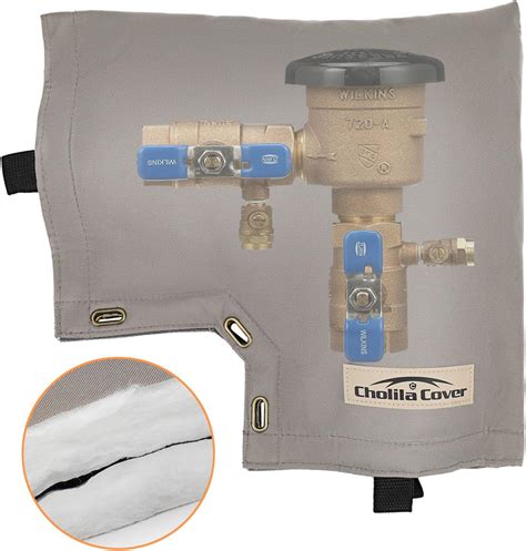 backflow metal box cover|best backflow insulation cover.